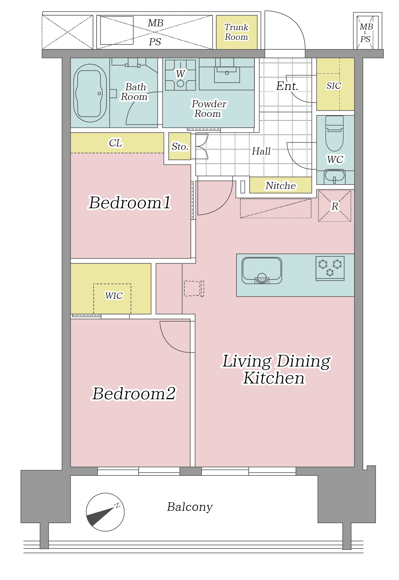 WATERRAS TOWER RESIDENCE 28F
